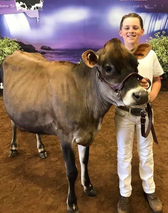 Owen Avedisian is a member of the Buttonwood Livestock 4-H Club